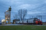 Holcim Trackmobile in the Bedford Industrial Park